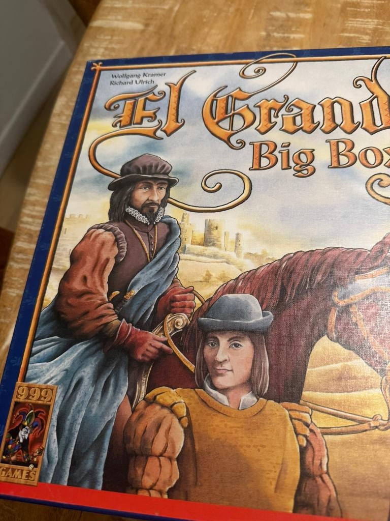El Grande Big Box *999 Games* - volledig, 999 games, 999 games, Geen idee, Ophalen of Verzenden