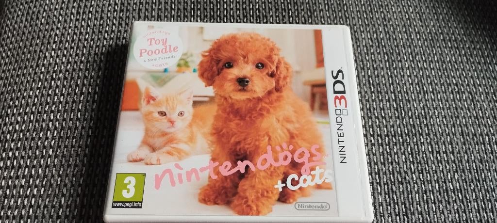 Videospel Nintendogs &Cats, Enlèvement, Comme neuf, Plateforme