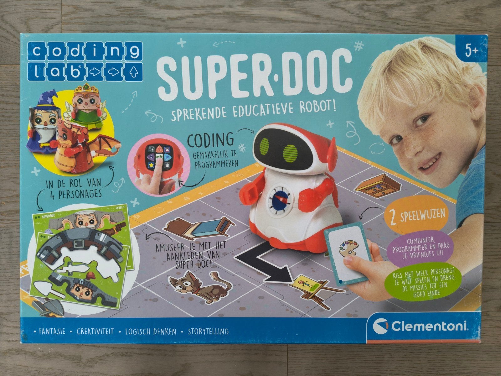 Educatieve robot Super Doc Clementoni, Kinderen en Baby's, Speelgoed | Educatief en Creatief, Ophalen, Zo goed als nieuw, Elektronica