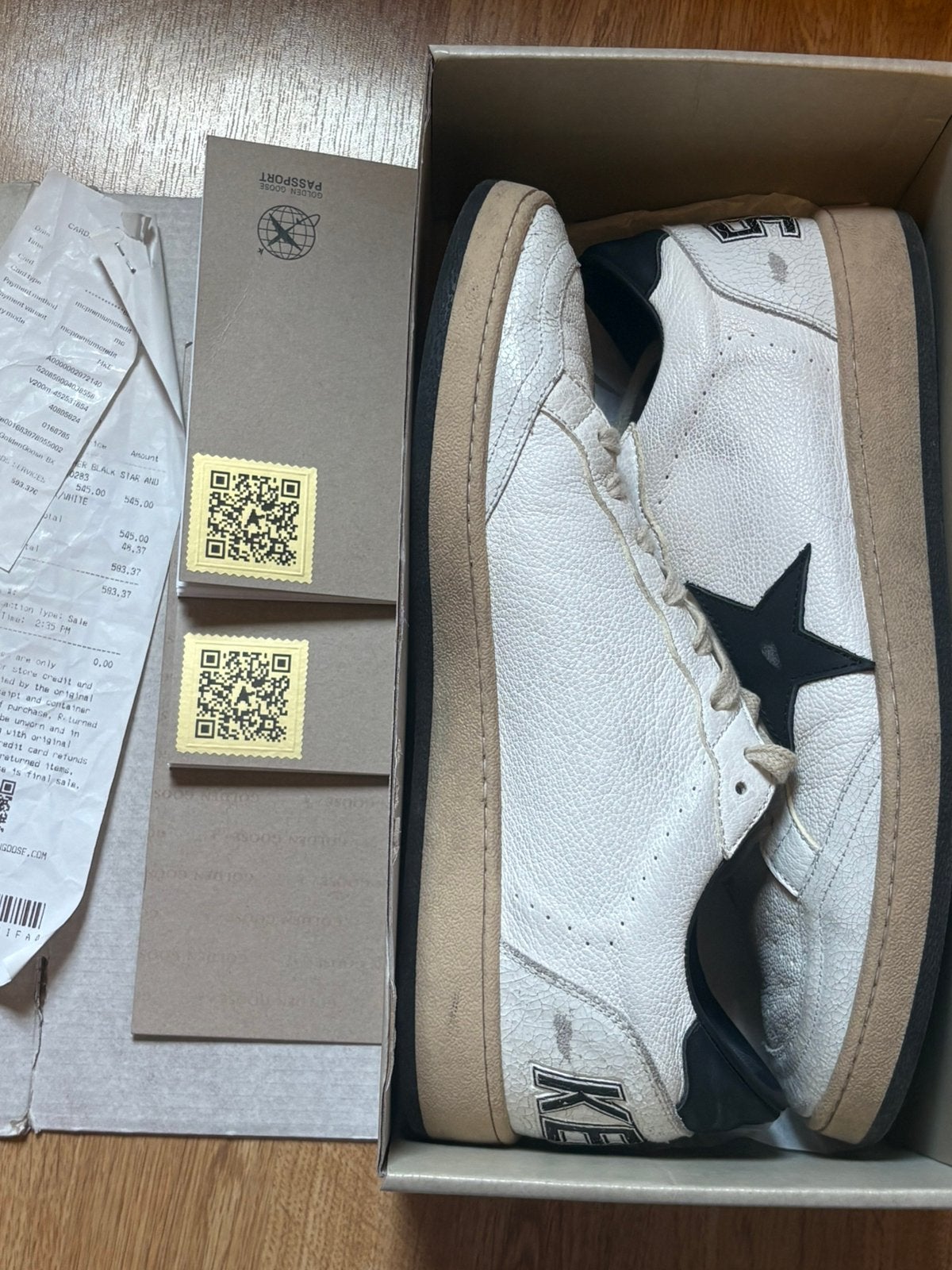 Golden Goose low ball star EU 43, Kleding | Heren, Verzenden, Zo goed als nieuw, Sneakers