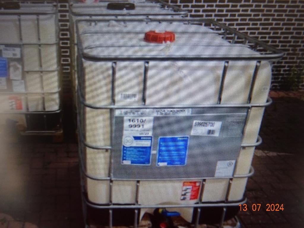 4 st. regentonnen met kraantje 1000 liter, Tuin en Terras, Ophalen, Gebruikt, Met kraantje