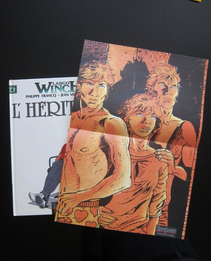 Largo Winch tome 1 Edition originale avec poster !! (1990), Livres, BD, Comme neuf, Une BD, Enlèvement ou Envoi