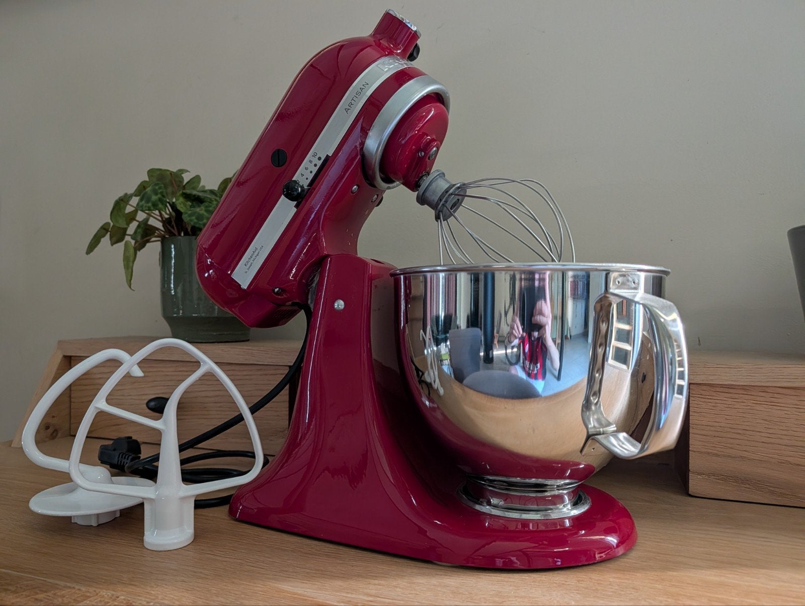 KitchenAid Artisan 4.8 L, Electroménager, Résiste au lave-vaisselle, Comme neuf, Enlèvement, 4 litres ou plus