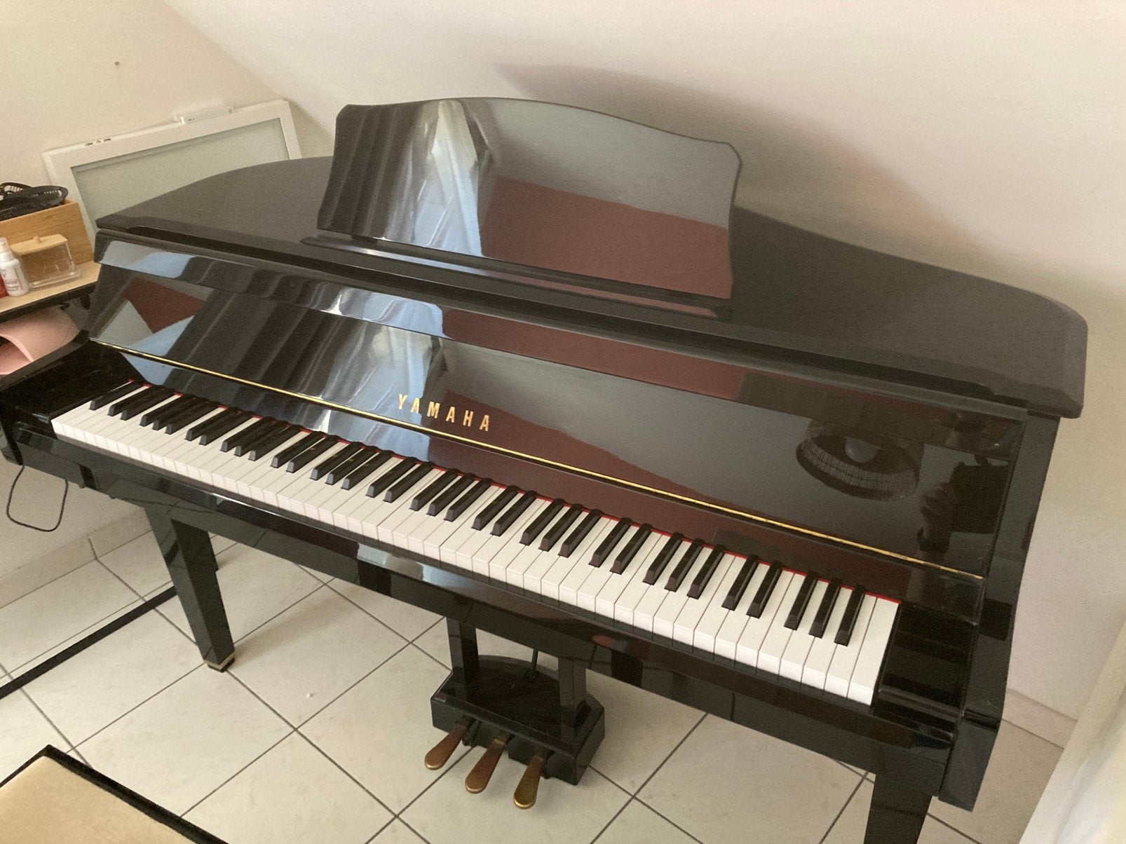 Piano à queue électrique Yamaha GT1 Grantouch, Musique & Instruments, Pianos, Digital, Enlèvement, Utilisé, À queue