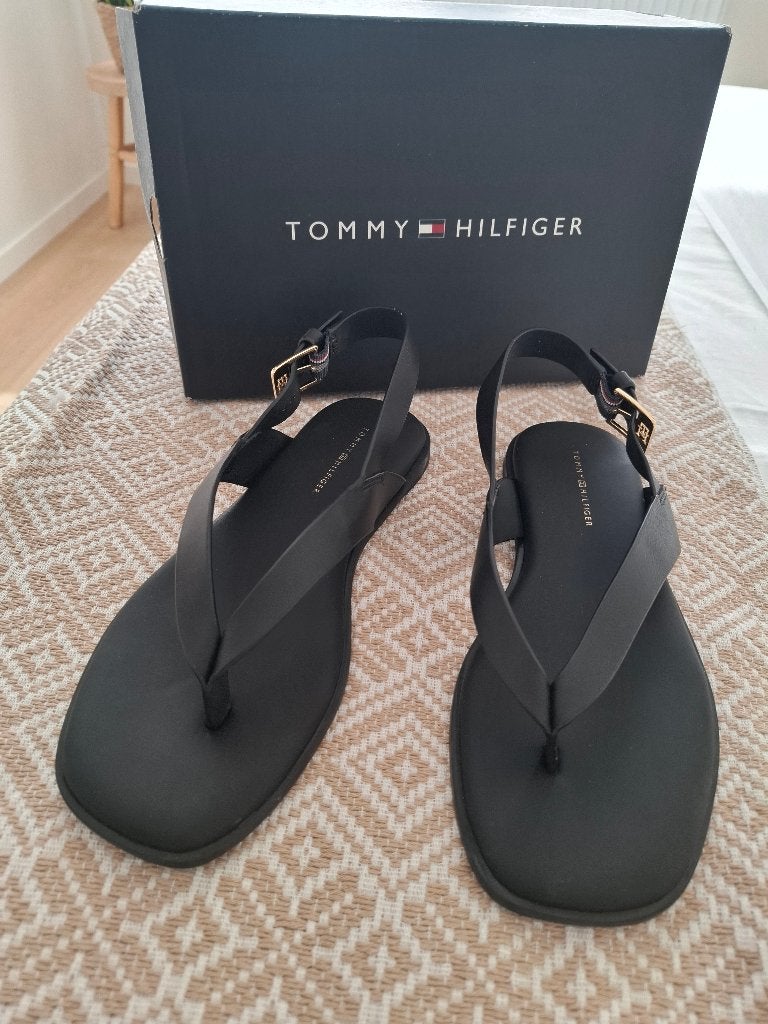 Tommy hilfiger sandalen, Kleding | Dames, Schoenen, Ophalen, Tommy hilfiger, Zwart, Sandalen of Muiltjes
