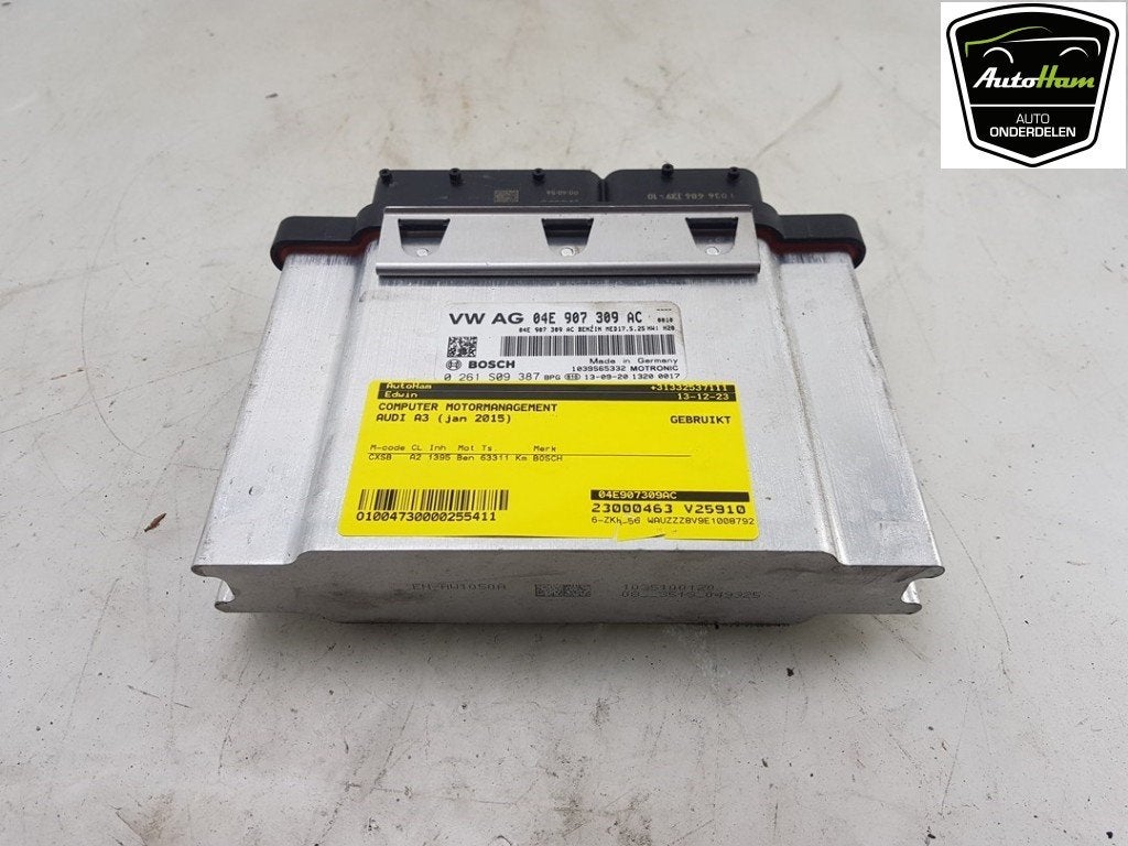 CALCULATEUR MOTEUR ECU Audi A3 Limousine (8VS / 8VM), Utilisé, Audi