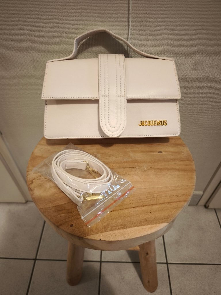 Handtas Jacquemus, Enlèvement ou Envoi, Neuf, Beige, Sac à main