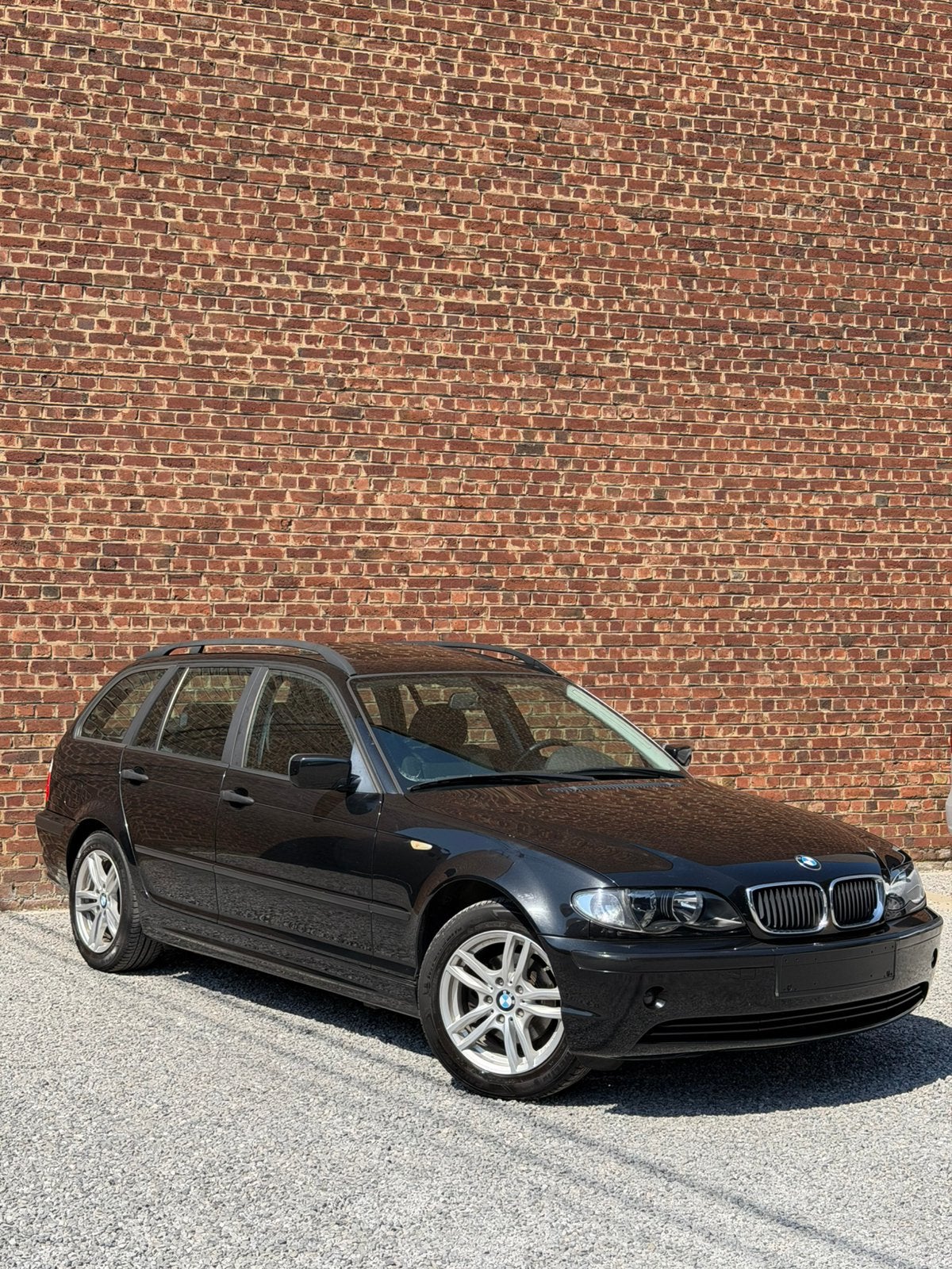 Bmw 316i Zonnedak op benzine, Auto's, Zwart, 4 cilinders, Zwart, Bedrijf