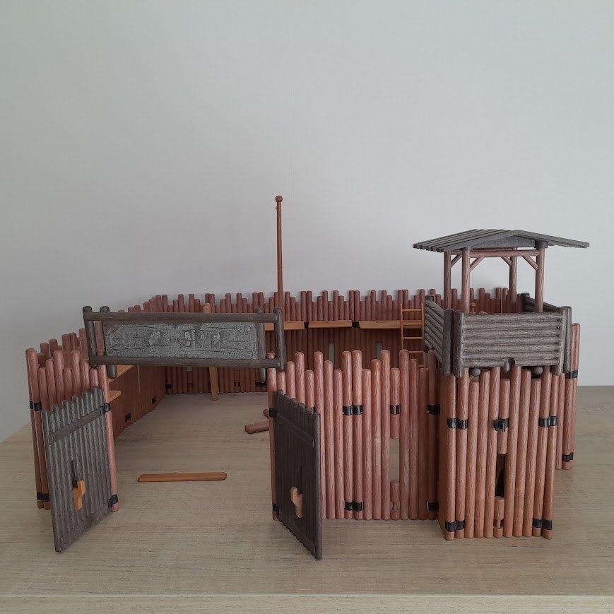 Playmobil groot fort Blauwbloezen Romeinen, Kinderen en Baby's, Speelgoed | Playmobil, Ophalen of Verzenden, Gebruikt, Complete set