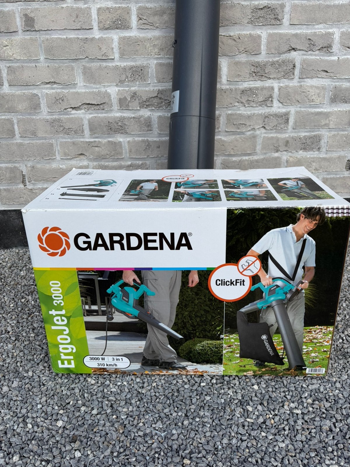 Souffleur à feuilles Gardena ergojet 3000 neuf, Enlèvement, Neuf, Porté à la main