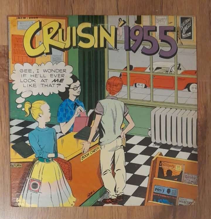 CRUISIN 1955 LP, LP, Enlèvement ou Envoi, Utilisé, Housse de protection extérieure