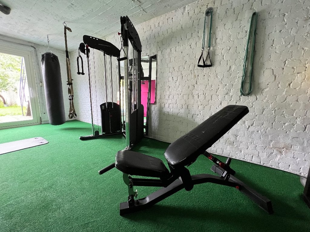 Banc musculation, Enlèvement, Utilisé, Bras, Banc d'exercice