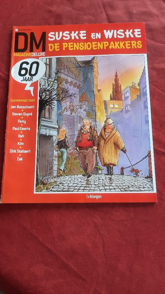 De pensioenpakkers - Suske en Wiske, Verzamelen, Stripfiguren, Ophalen of Verzenden, Suske en Wiske, Zo goed als nieuw, Overige typen