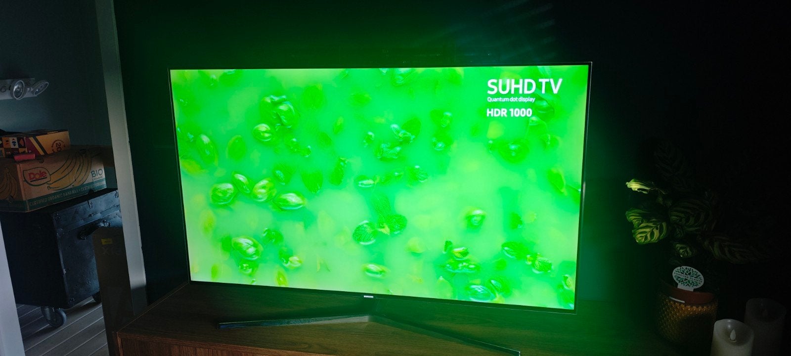 Samsung 49" 4k tv, smart,blinkend scherm, Ophalen, 120 Hz, Samsung, 100 cm of meer