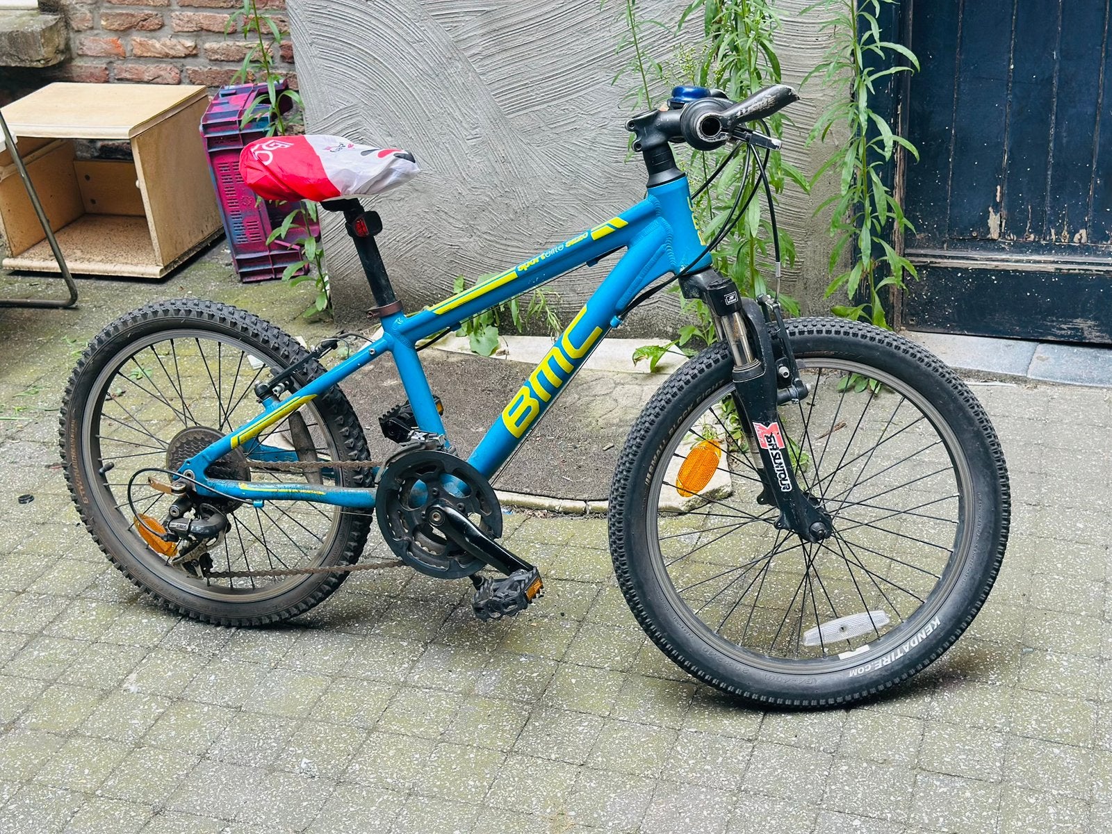 Kinderen mountain bike heel goed staat 21 versnelling, Fietsen en Brommers, Ophalen, Zo goed als nieuw