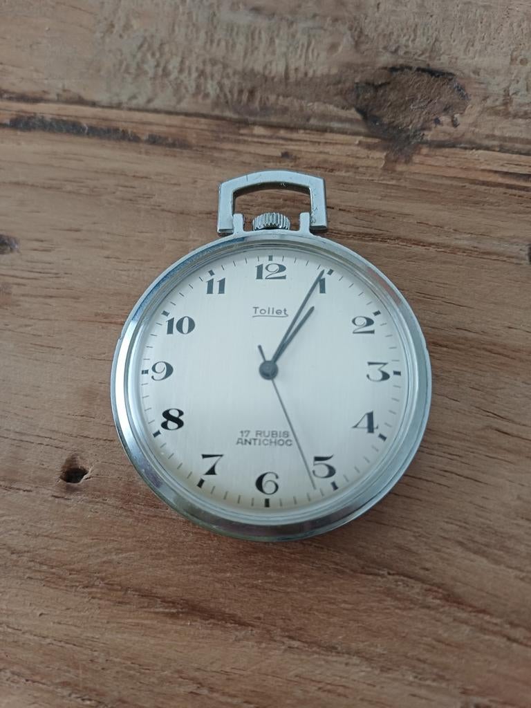 Zakhorloge Tollet, Ophalen of Verzenden, Zakhorloge