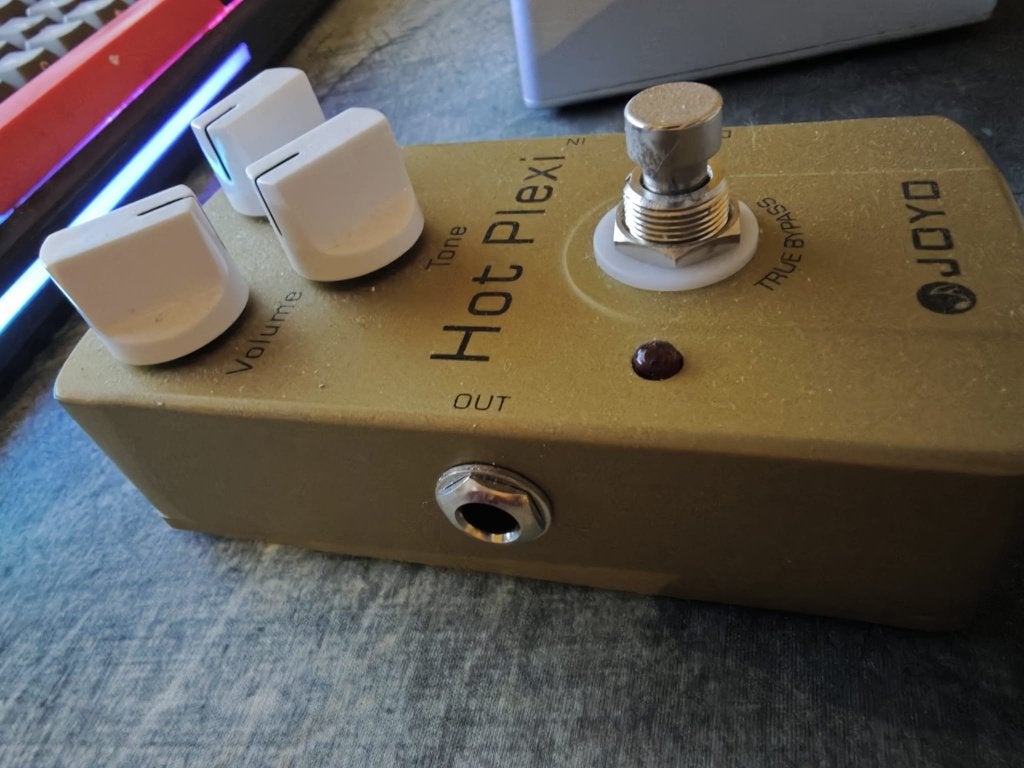Pedal JOYO Hot Plexi Overdrive Pedal (JF-32) Marshall Tones, Musique & Instruments, Enlèvement, Distortion, Overdrive ou Fuzz