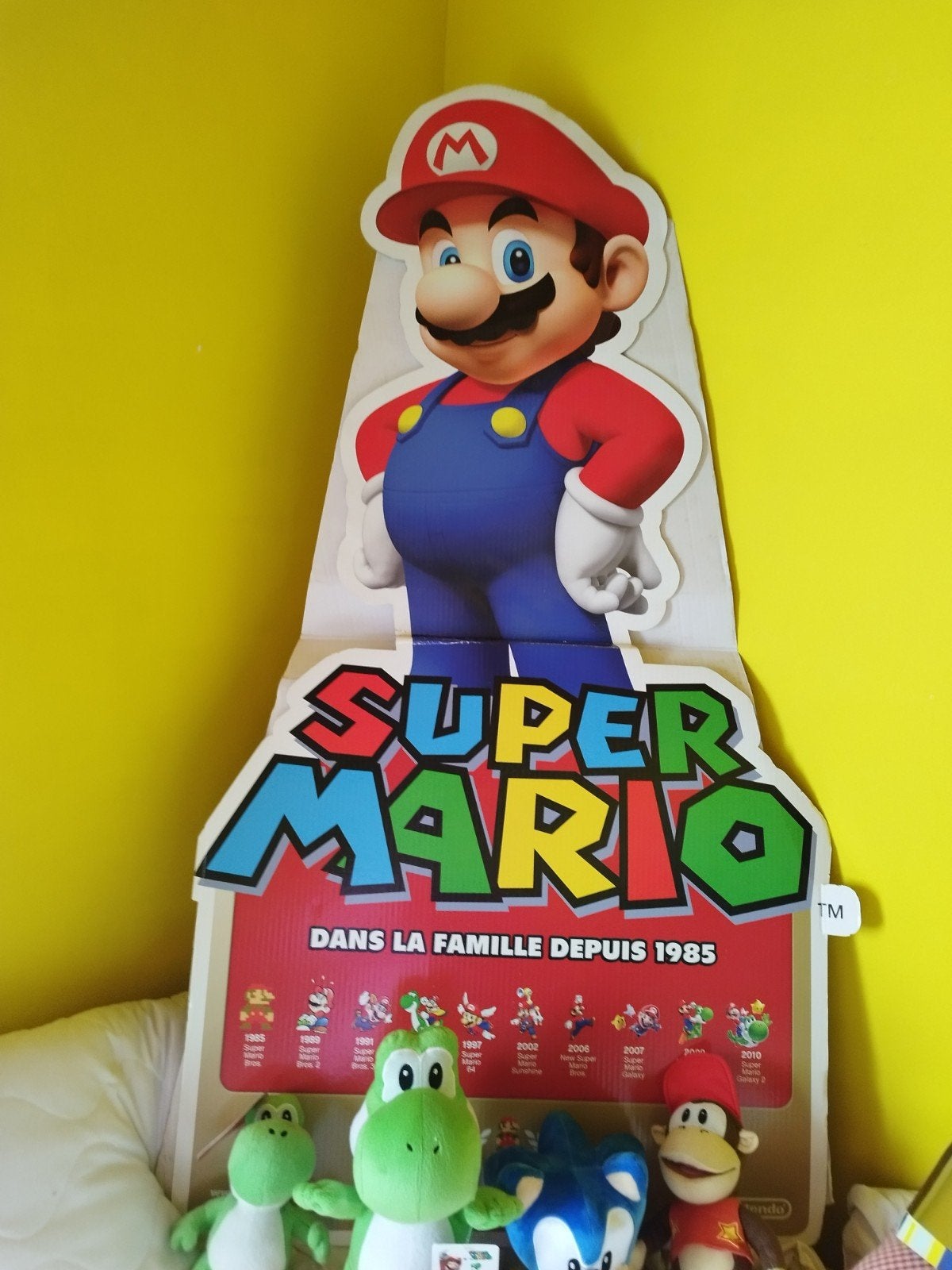 Objets divers Nintendo, Enlèvement
