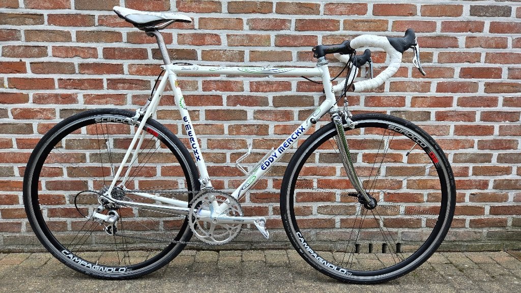 Eddy Merckx Strada OS – 20th anniversary, 28 inch, Gebruikt, Velgrem, 15 tot 20 versnellingen