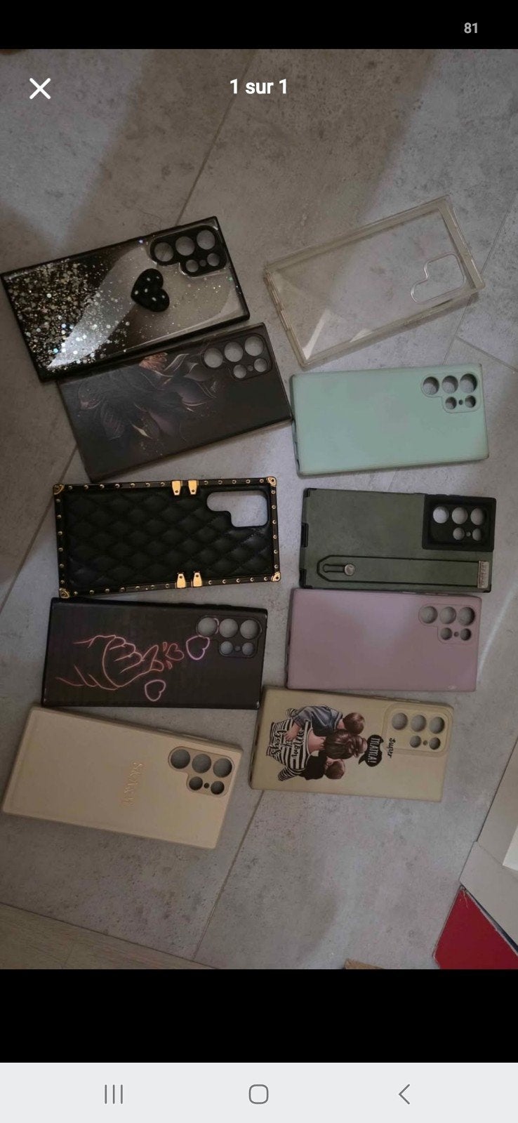 coques pour samsung galaxy s22 ultra, Enlèvement