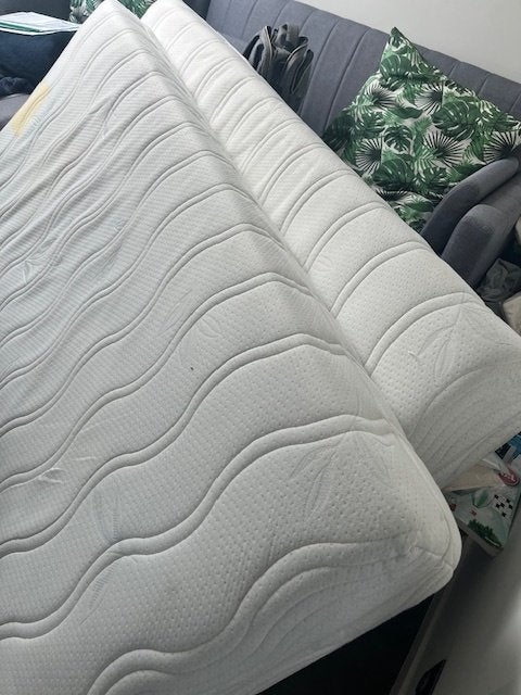 2 matrassen 90cm op 200 cm, 90 cm, Matelas, Enlèvement, Utilisé