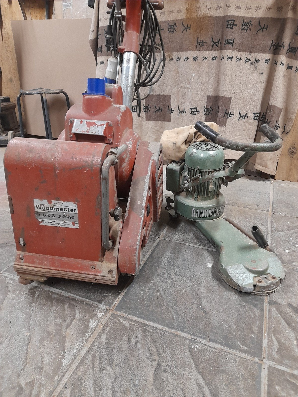 parketshuurmachine, Doe-het-zelf en Bouw, Gereedschap | Schuurmachines, Ophalen