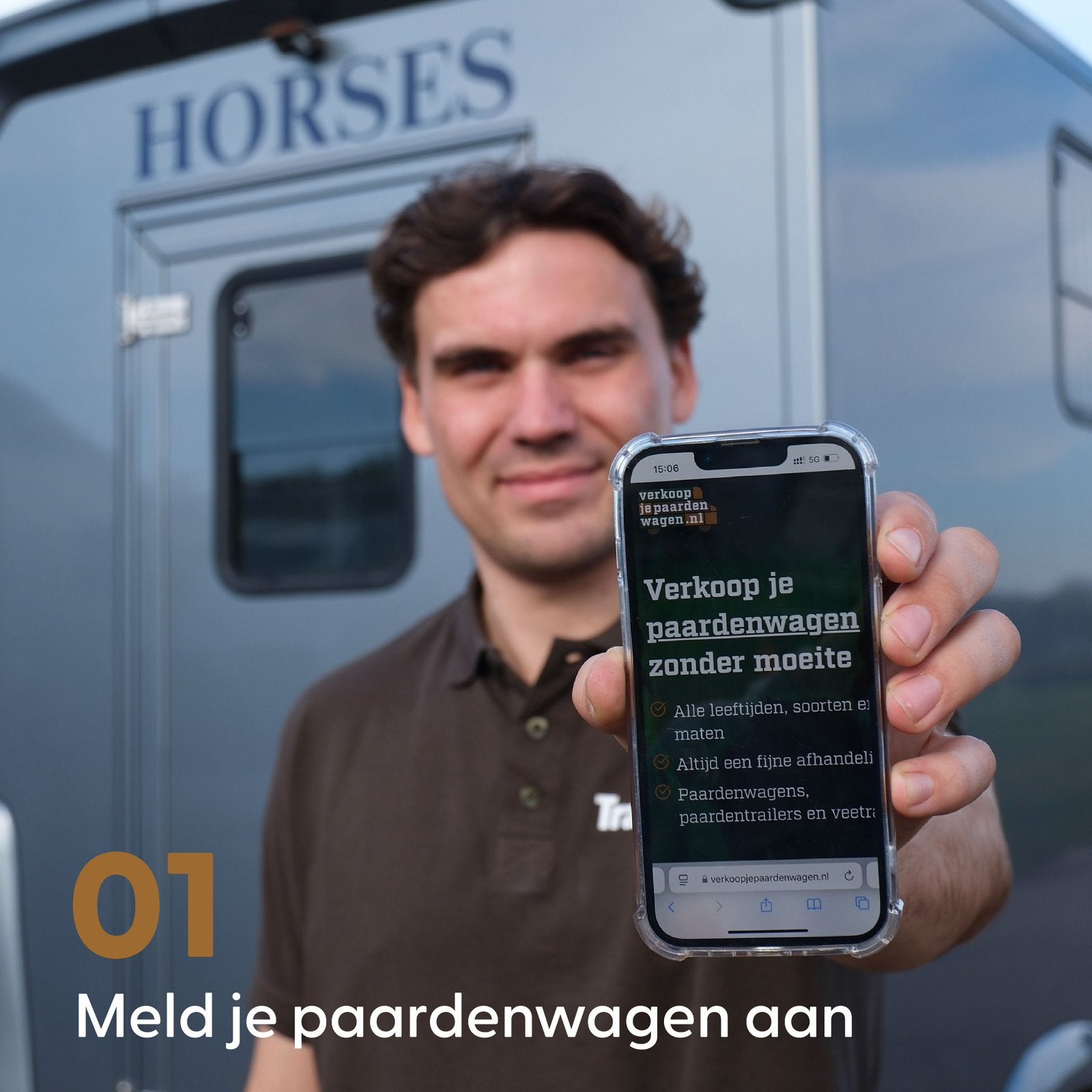 Wij kopen uw paardencamionette ! Fijne afhandeling!, Enlèvement, Utilisé
