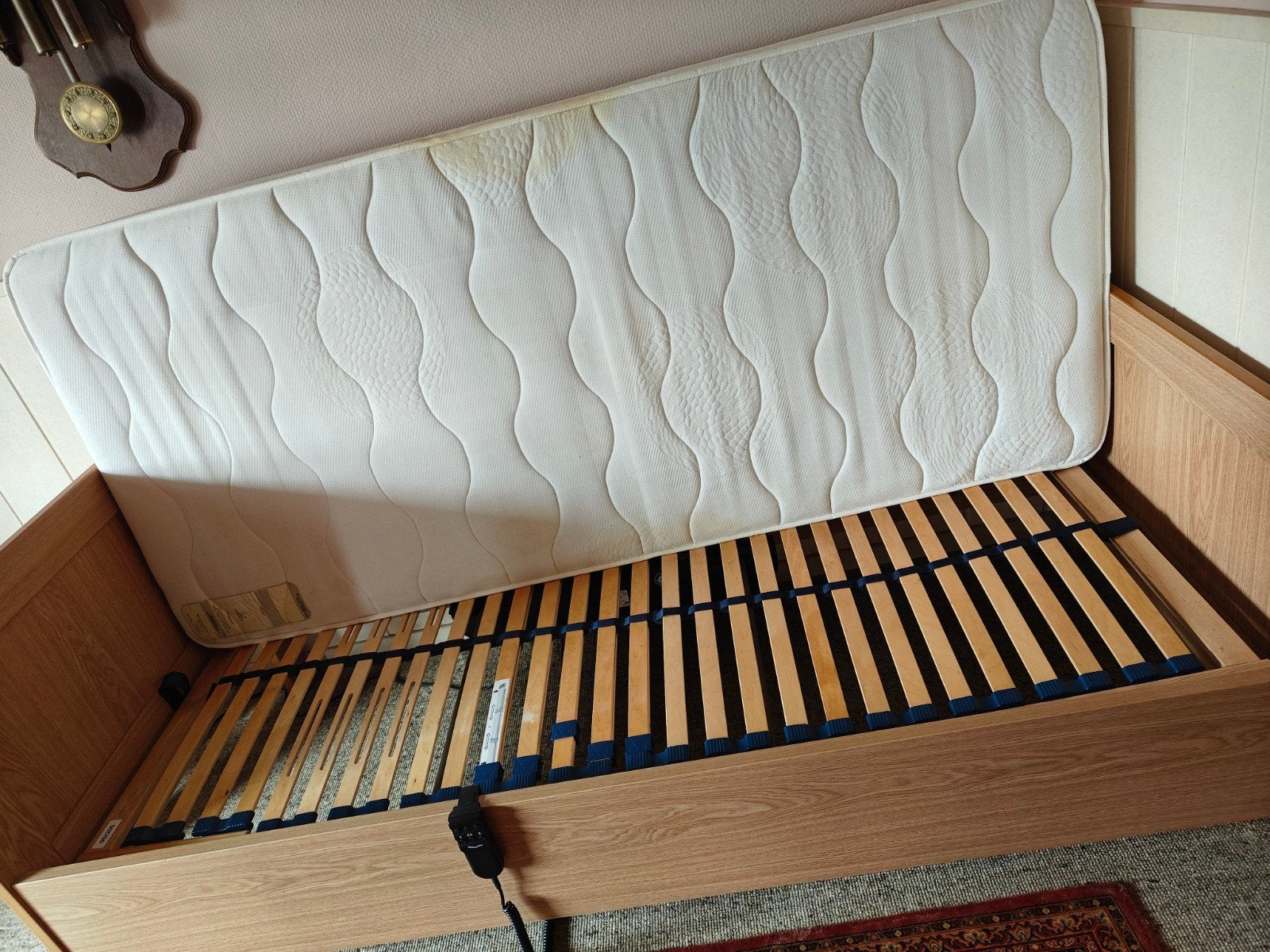 1 persoonsbed elektrisch, Ophalen