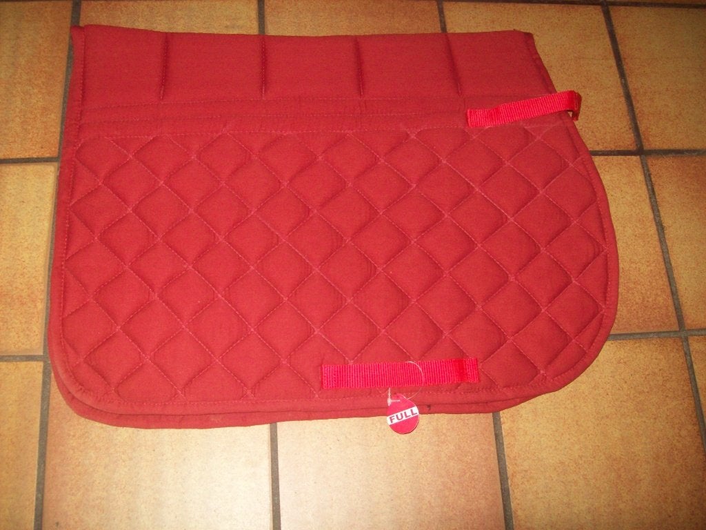 onderliggers, Dieren en Toebehoren, Rood, Zadeldekje, Nieuw, Full (L)