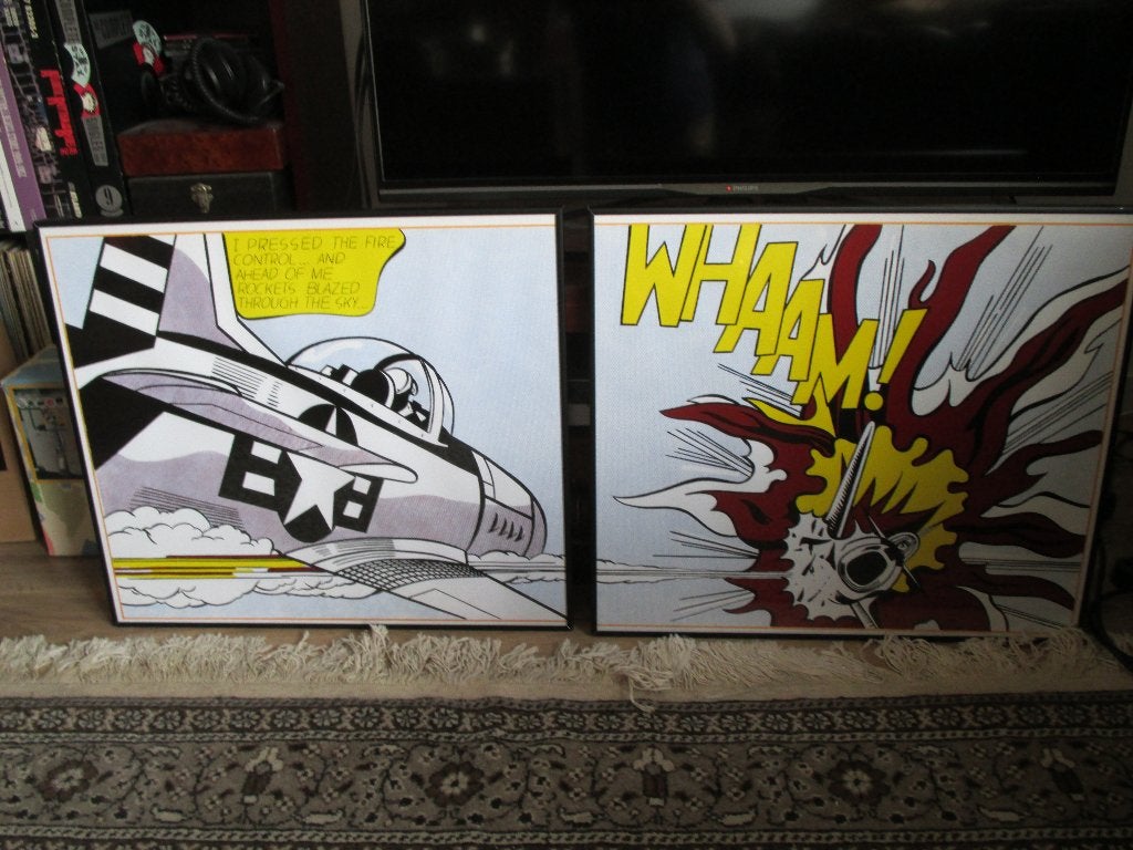 ROY LICHTENSTEIN, Antiek en Kunst, Kunst | Litho's en Zeefdrukken, Ophalen, Zeefdruk, Overige onderwerpen, Gesigneerd