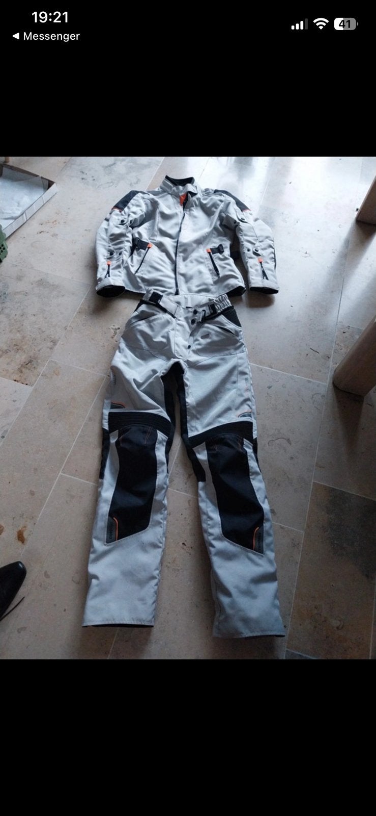 Veste Pantalon Femme Moto Été 34-36, Enlèvement