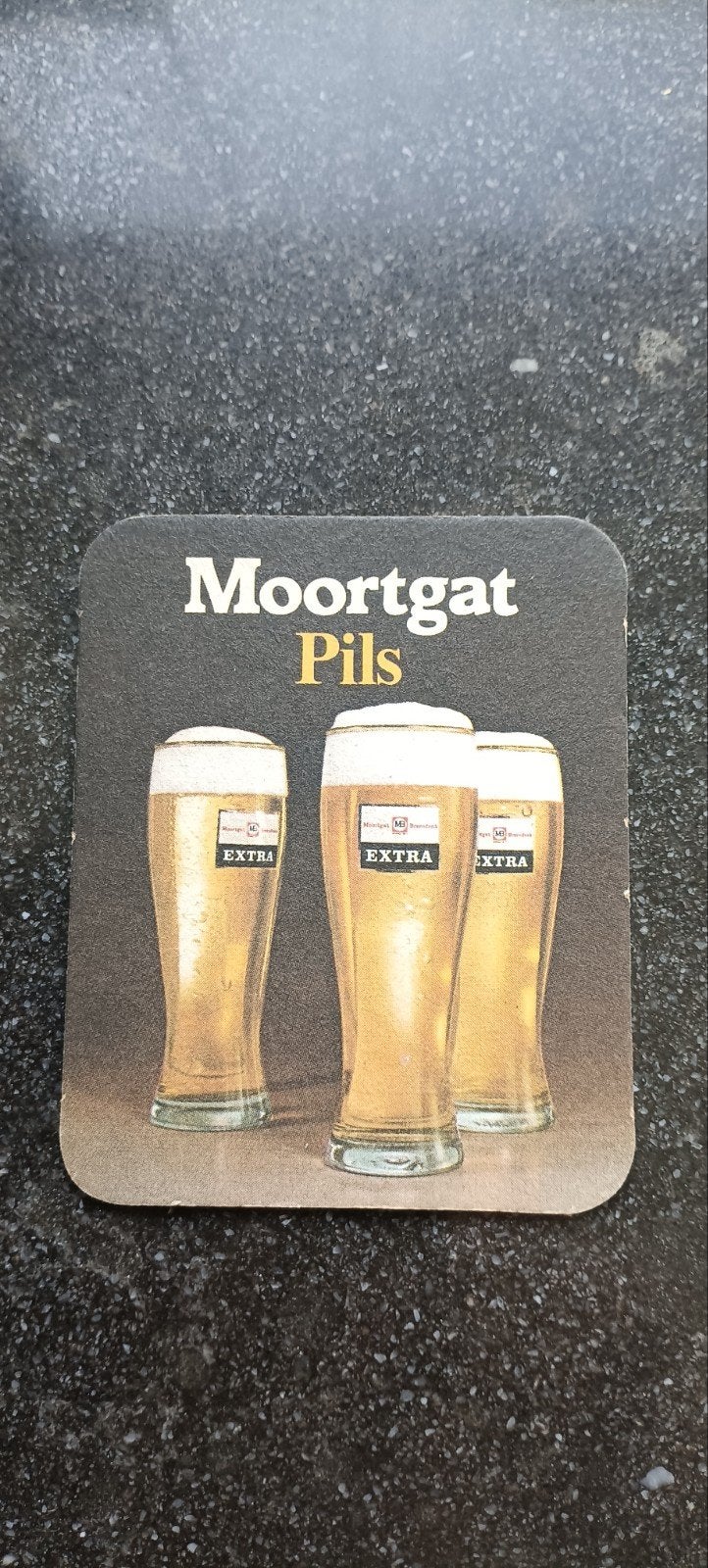 Oud bierviltje Moortgat duvel pils, Verzamelen, Biermerken, Ophalen of Verzenden, Duvel
