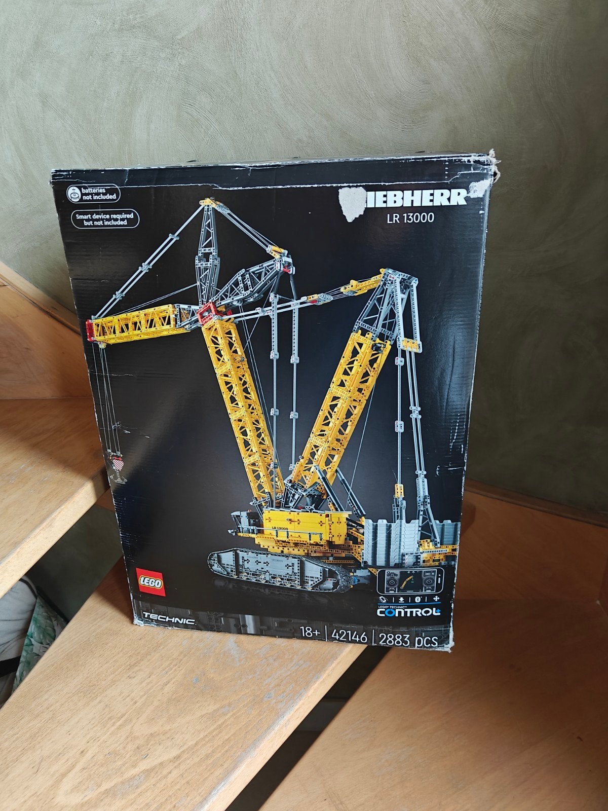 LEGO Technic Liebherr Rupsbandkraan LR 13000, Ophalen of Verzenden