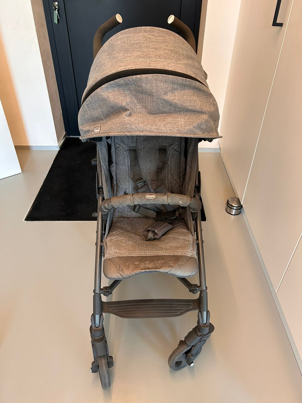 Buggy chicco Liteway, Kinderen en Baby's, Ophalen, Zo goed als nieuw, Voetenzak