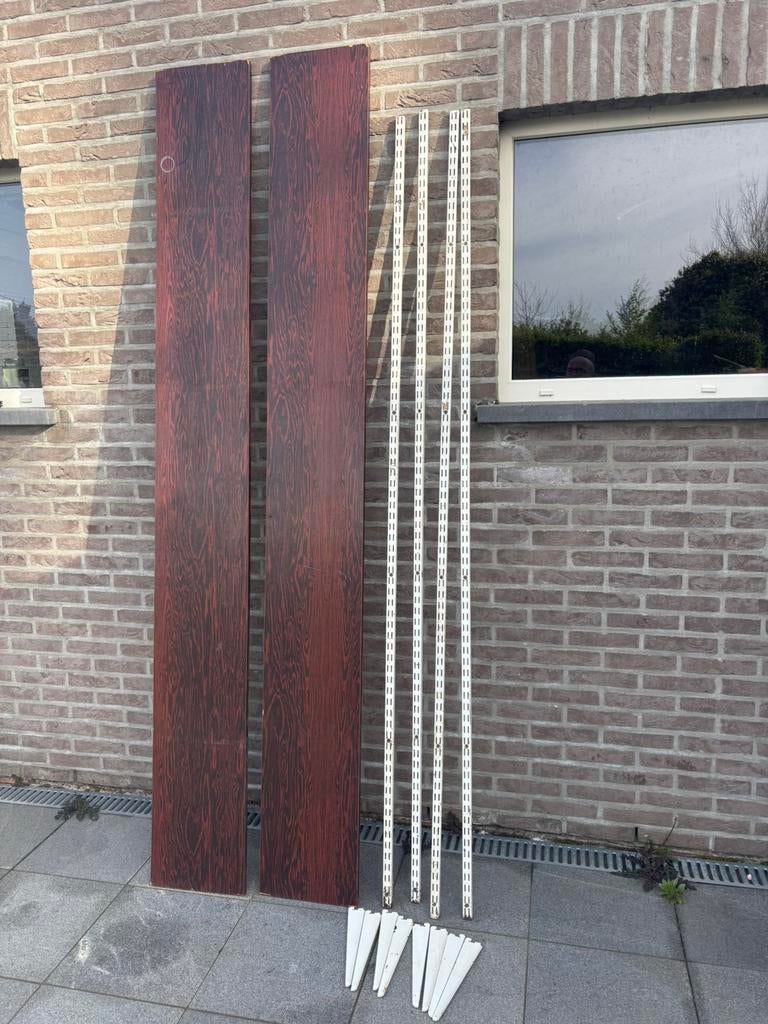 Wandplanken en rails 30cm, Huis en Inrichting, Ophalen, Gebruikt