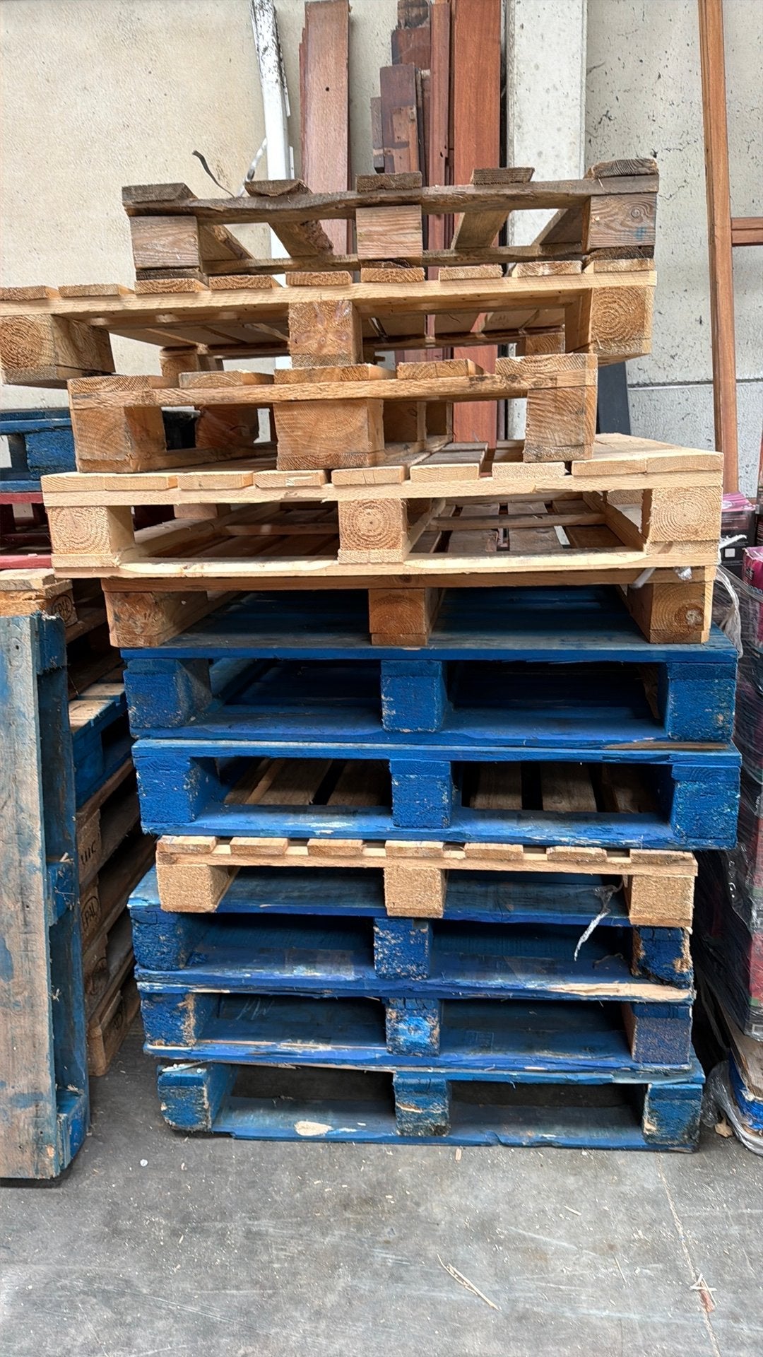 Palettes européennes, Bricolage & Construction, Bois & Planches, Enlèvement, Comme neuf