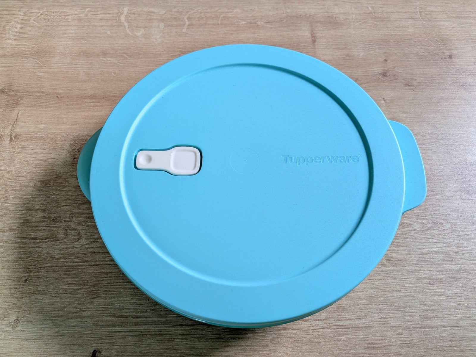 Tupperware Crystalwave Trio Lunchbox, Boîte de conservation, Comme neuf, Bleu, Anti-fuite