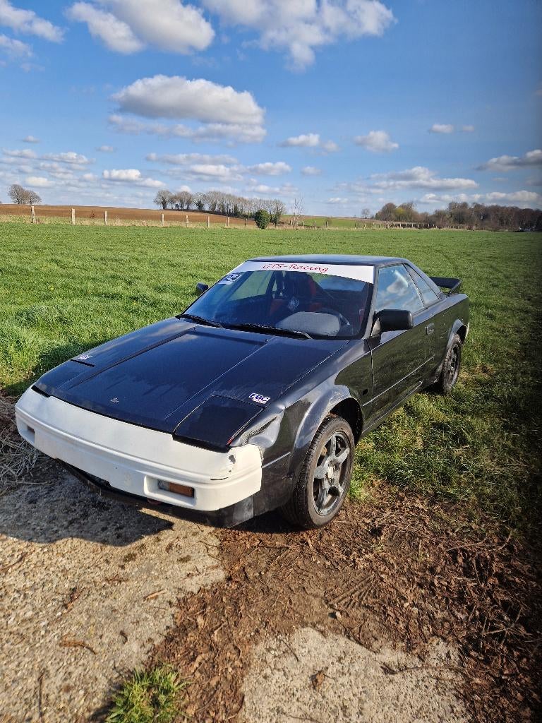 Toyota mr2 aw11 4age, Autos, MR2, 2 places, Boîte manuelle, Noir