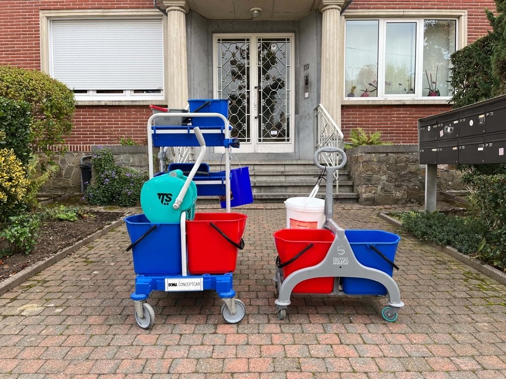 Boma chariot de nettoyage  ——a bxl 0487872661, Articles professionnels, Enlèvement