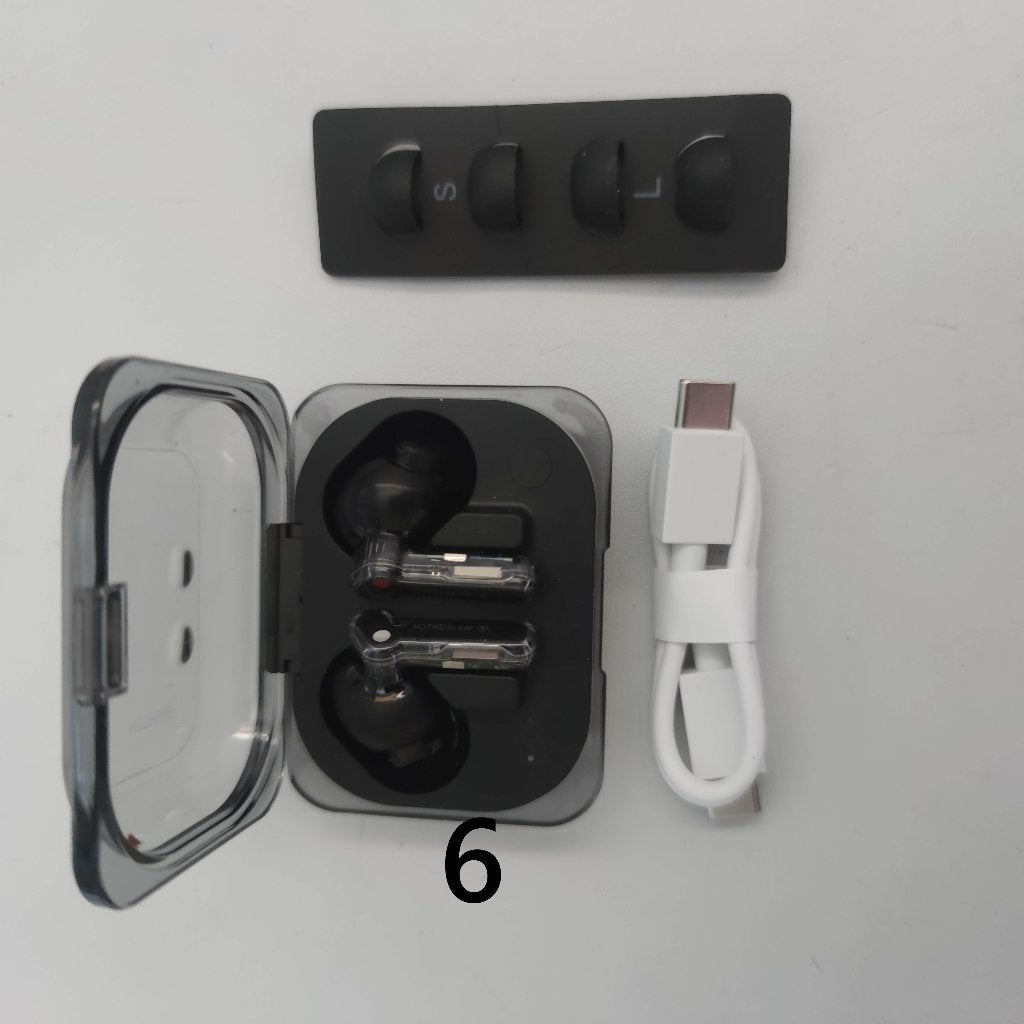 Nothing Ear (a) Black Wireless oordopjes Noisecanc A10600063, Telecommunicatie, Mobiele telefoons | Oordopjes, Gebruikt, Bluetooth