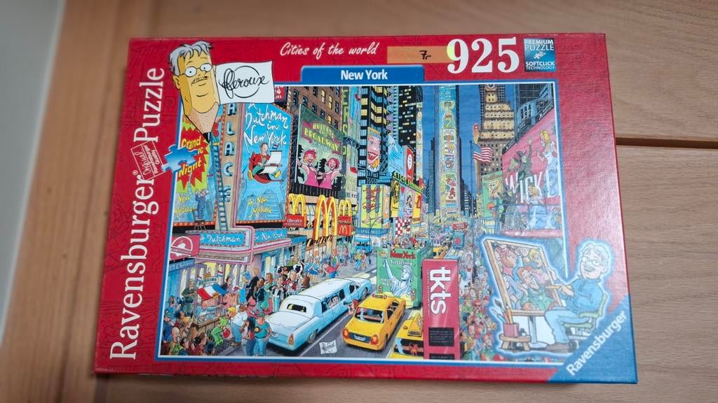 Ravensburger puzzel fleroux, Ophalen