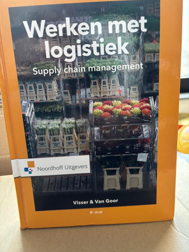 Nieuw Werken met logistiek / supply chain management 8e druk, Boeken, Economie, Management en Marketing, Ophalen of Verzenden