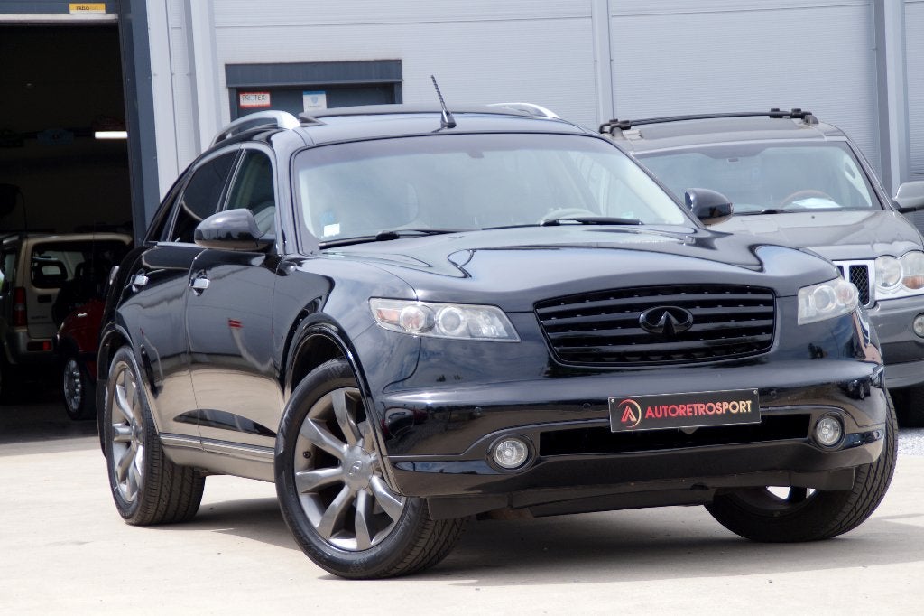 Infiniti FX 3.5i V6_ LPG_ 4x4_  garantie, Auto's, Automaat, Beige, 2000 kg, Zwart