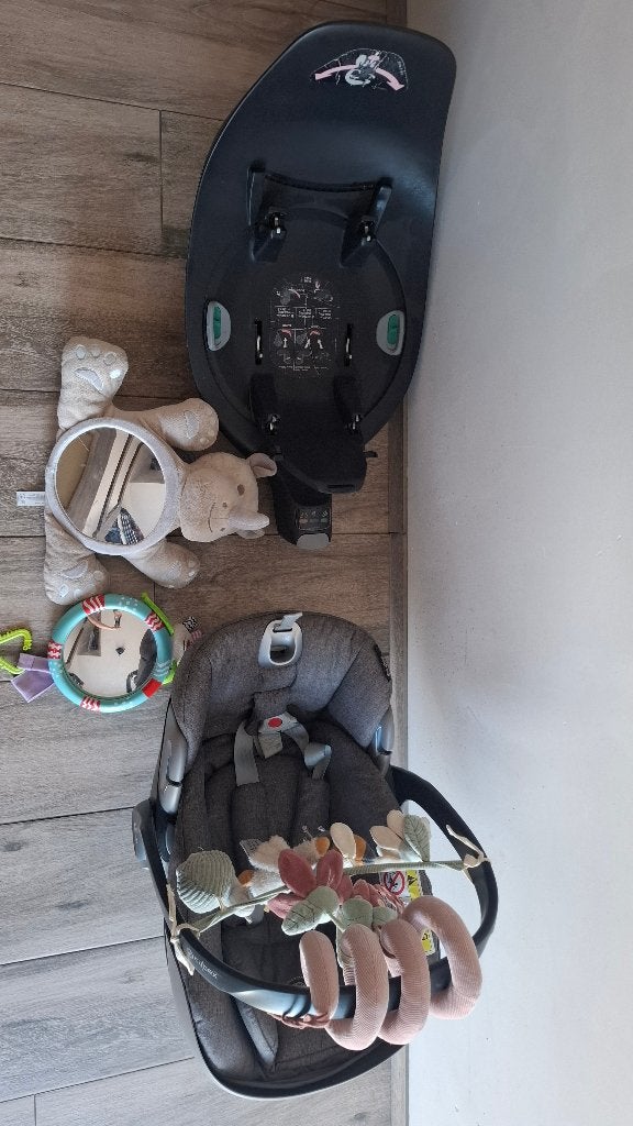 Cybex autostoel met Isofix, Gebruikt, 0 t/m 18 kg, Slaapstand, Isofix