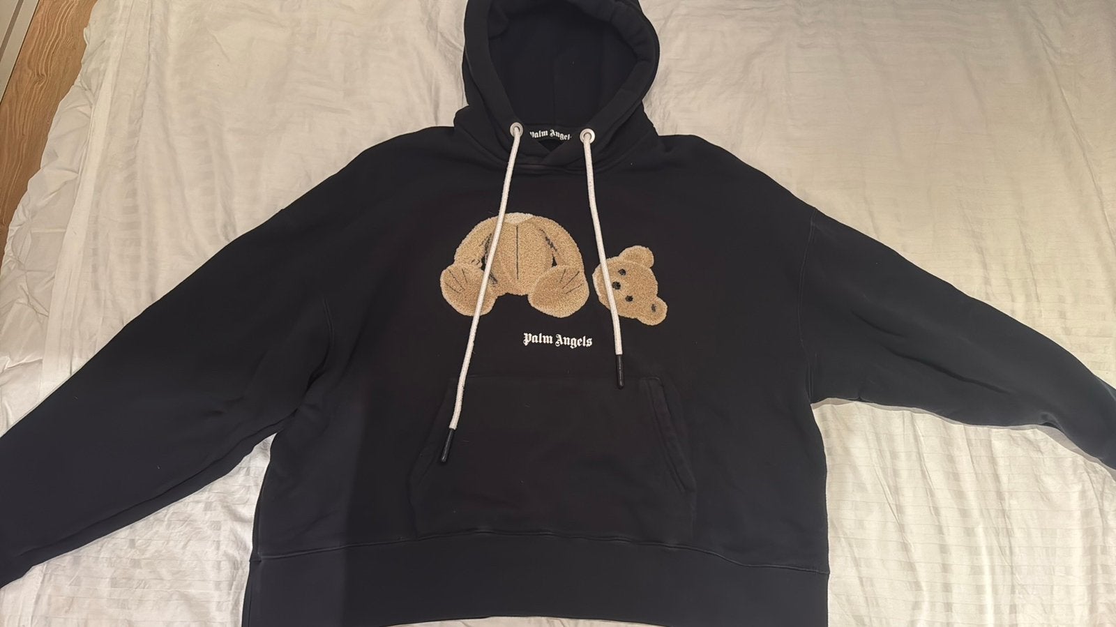 NIEUW!!! Palm Angels Bear Hoodie, Ophalen, Zo goed als nieuw, Maat 48/50 (M), Zwart