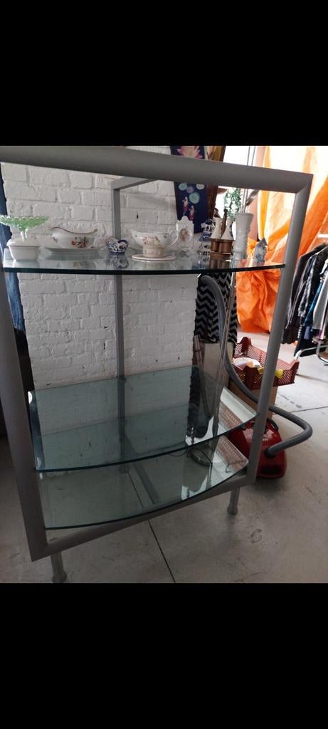 Glazen kast met shabben, Enlèvement ou Envoi