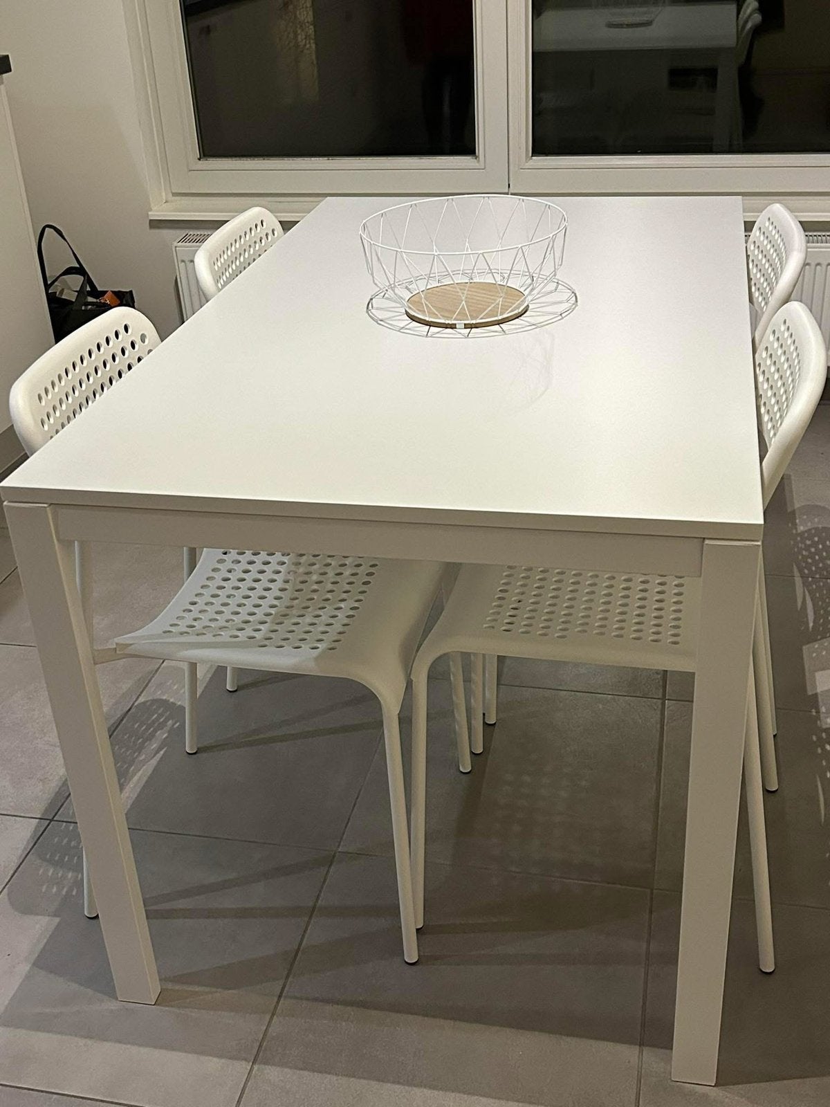 Ikea Tafel Wit, Huis en Inrichting, Tafels | Eettafels, Ophalen, Zo goed als nieuw