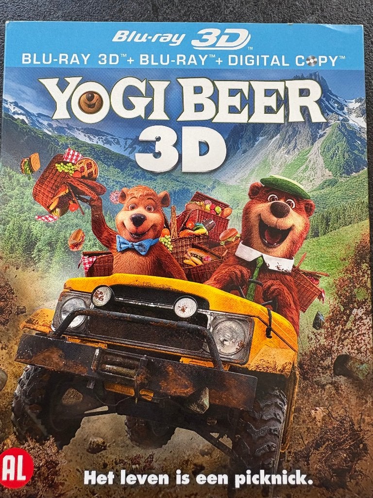 Yogi Bear 3D Blu-ray, Cd's en Dvd's, Blu-ray, Nederlands, Alle leeftijden, Film, Kinderen en Jeugd