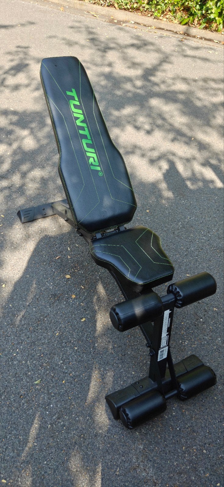 fitness bankje, Enlèvement