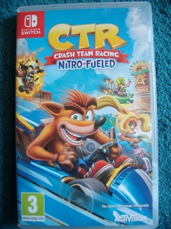 Crash Team Racing, Consoles de jeu & Jeux vidéo, Enlèvement ou Envoi, 2 joueurs, Course et Pilotage, Utilisé